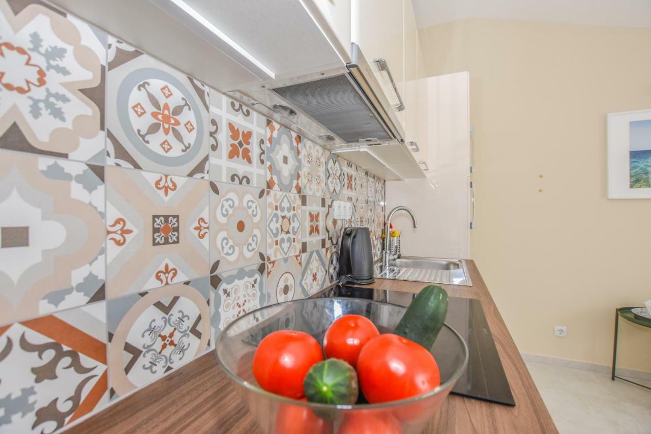 Villa Magena - Luxury Apartments In Pag Center Pag Town Bagian luar foto