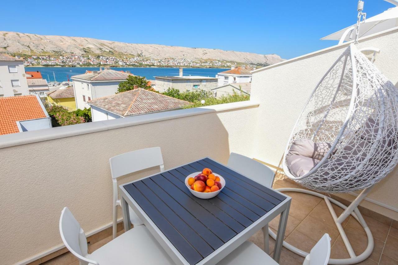 Villa Magena - Luxury Apartments In Pag Center Pag Town Bagian luar foto