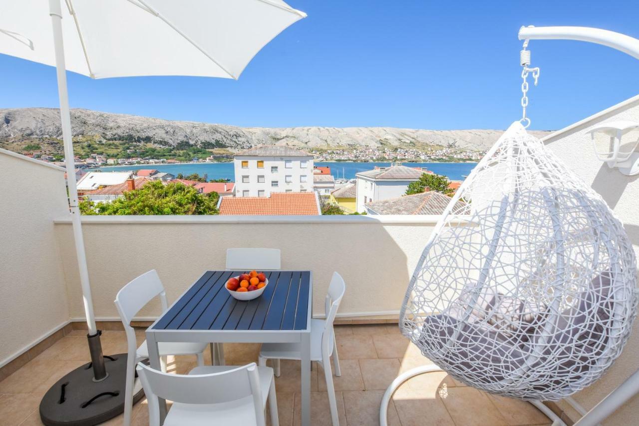 Villa Magena - Luxury Apartments In Pag Center Pag Town Bagian luar foto